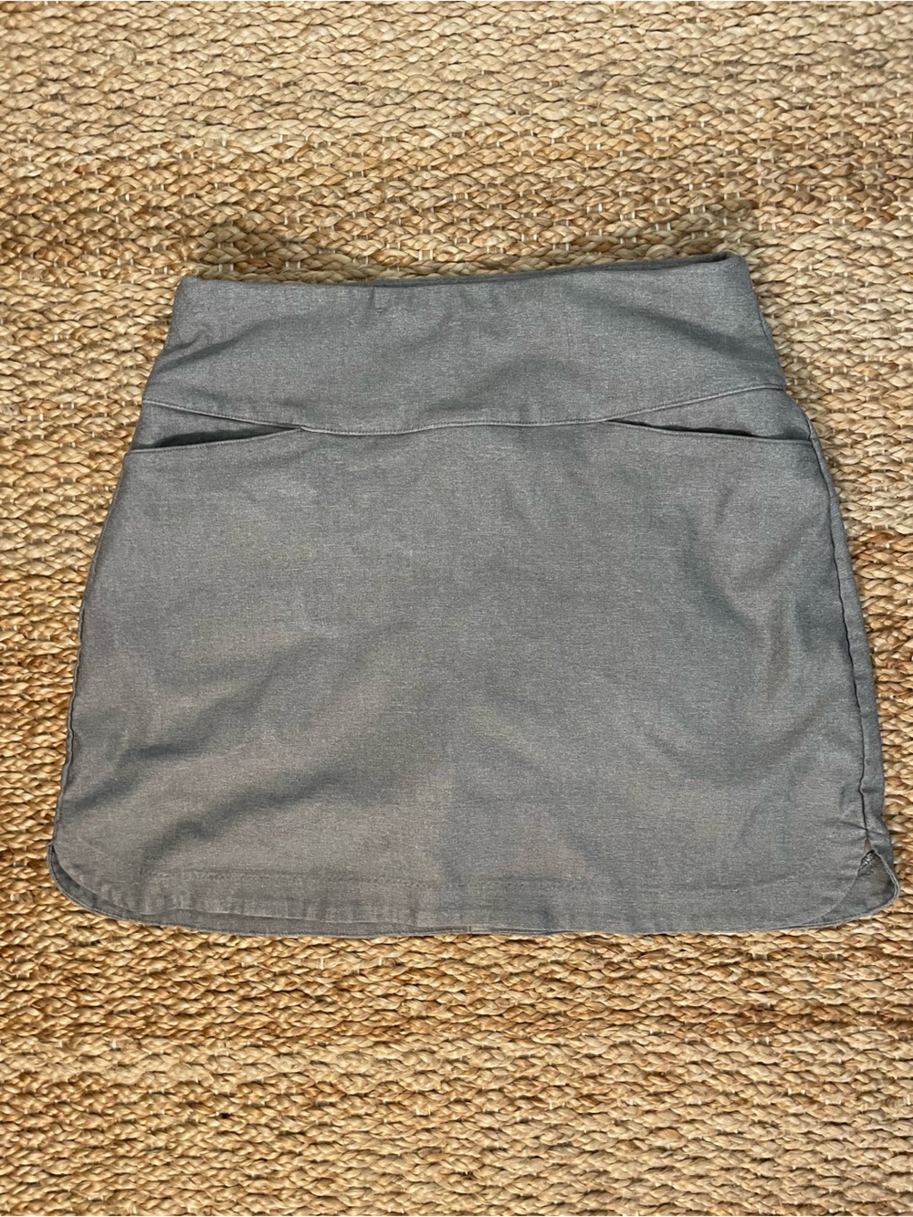 Walter Hagen Performance II Golf Skort Charcoal Gray Size M Stretch